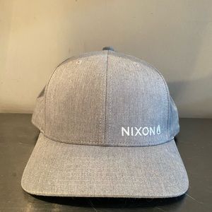 Gray Nixon Hat